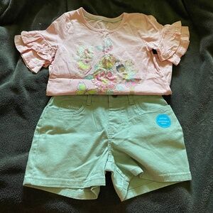 Carter’s Kid Girls Mint Shorts